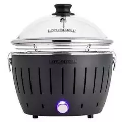 Lotusgrill inkl låg 28 cm i antracit - Grilludstyr
