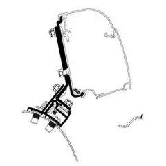 Thule 4900 markise til PSA Minivan - Thule