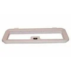 Serviceklap 840 x 345 mm hvid - Reservedele til vogne ude