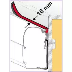 Gummitætning til Fiamma markise - Fiamma