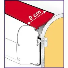 Gummitætning til Fiamma markise - Fiamma tilbehør