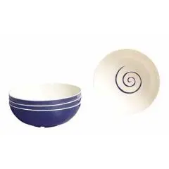 Skålsæt "Twist" 4 dele - Skåle og fade