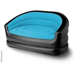 CAMP4 Oppustelig Sofa - RELAX DOUBLE Sort/blå - Black Friday Møbler