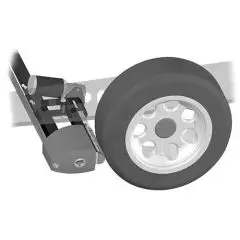 Afdækning - til drivhjul for Reich Comfort mover - Undervogn