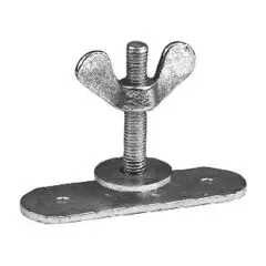 Reservehjulsholder - galvaniseret til montering i gaskasse - Undervogn