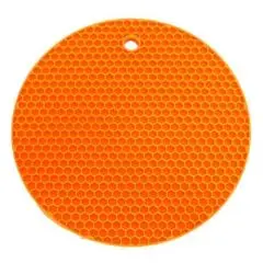 Rund grydelap | Matcher Lotus Grill, Orange - Grill Tilbehør