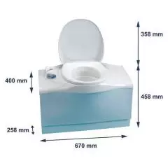 Thetford kassettetoilet C-403 højre hvidt - Toiletter